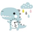 thumbnail image 1 of Children's Wall Clock Dinosaur with Ticking Clouds Noiseless, 1 of 4