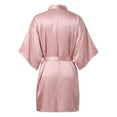 thumbnail image 6 of Lixiuxyad Ladies Long Sleeve Shirt Women's Soft Long Satin Robes Long Silk Robes Full Length Robes Kimonos Bath Robe Dressing Gowns, 6 of 6