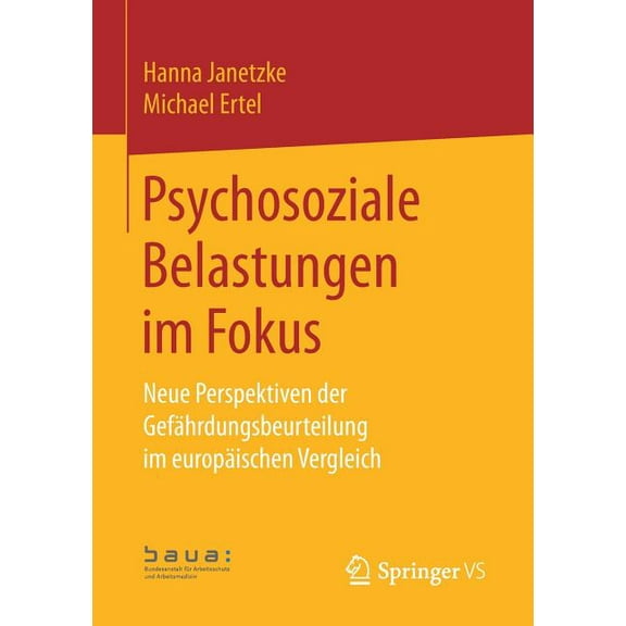 Psychosoziale Belastungen Im Fokus: Neue Perspektiven Der Gefährdungsbeurteilung Im Europäischen Vergleich, (Paperback)
