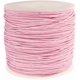 thumbnail image 1 of 100 yardas de cordón encerado de algodón, hilo de algodón encerado de 1 mm, cordón para bisutería, pulseras, macramé, manualidades y cuero - Rosa, 1 of 7