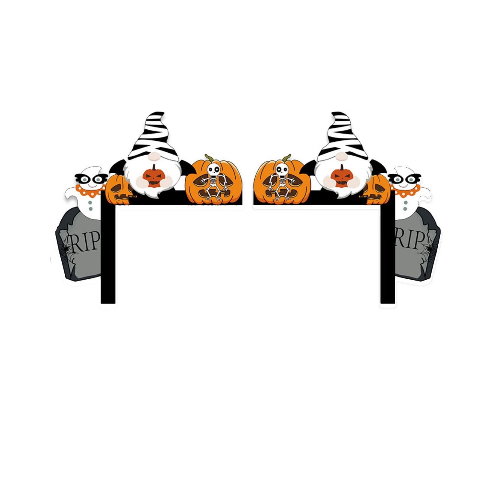 Fun Decorations For Door Frames For Halloween A Pair Of Decorations For
