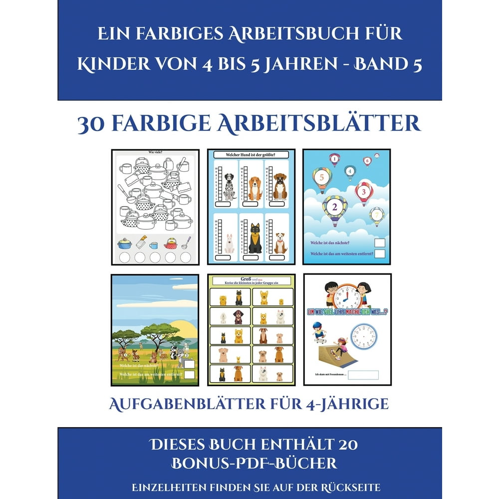 Übungen Für 4 Jährige Zum Ausdrucken
 Aufgabenblätter Für 4 Jährige Aufgabenblätter für 4 Jährige Ein