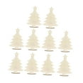 thumbnail image 2 of KLKCMS 10Pcs Christmas Tree Cutouts Gift Tags for Scrapbooking Bookmarks DIY Crafts 17.8cmx10.09cm, 2 of 9