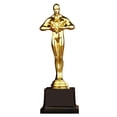 thumbnail image 1 of Trofeo Oscar de 26cm, copia de premios, pequeño hombre dorado, competición, artesanía, recuerdos, fiestas, celebraciones, regalos brillar Hogar, 1 of 1