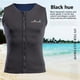 thumbnail image 4 of Soidarity Traje de baño para hombre, deportes acuáticos, transpirable, respetuoso con la piel, traje de buceo de 2mm, camiseta sin mangas, Deportes acuáticos Negro XXL, 4 of 6
