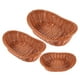 thumbnail image 3 of BRIGHTFUFU Cesta de almacenamiento tejida a mano, contenedor de plástico para exhibición de supermercado, cesta tejida para fruta, aperitivos y pan, 3 uds., 3 of 7