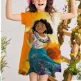 thumbnail image 1 of Verano y primavera niñas princesa Anna Elsa Olaf pijamas de manga corta para niños pijamas de dibujos animados bebé pijamas ropa de casa 6T Gao Jinjia LED, 1 of 2