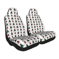 thumbnail image 2 of Salouo Buffalo Plaid Christmas Trees Pattern Car Seat Covers,Universal Car Seat Protectors Easy to Install Car Cover Car Accessories Auto/rucks/Van/SUV-2 PCS, 2 of 9
