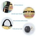thumbnail image 7 of FORMRS Women's Travel Backpack Purse Anti-Theft Hidden Pockets Casual Shoulder Bag, Retro Beige Rainbow, 7 of 7