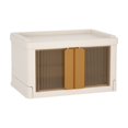 thumbnail image 1 of WRKEKC Clearance Collapsible Plastic Storage Container with Lid, Foldable Kitchen Pantry Organizer for Snacks, Coffee Pods & Office Supplies, 1 of 9