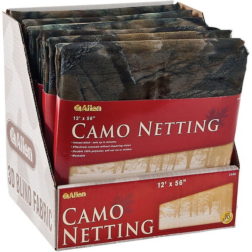 Camo Netting, 56" x 12\' by Allen Company