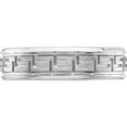 thumbnail image 3 of Sterling Silver Rhodium-Plated 6mm Brushed Fancy Band Size 10.5 Made In United States qwb110brh-10.5, 3 of 5