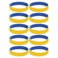 thumbnail image 2 of Pulseras de goma ucranianas Jadeshay 10 pulseras 1.2 cm ancho 6.5 cm diámetro, 2 of 8