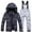White, variant on WOYY Ski Suit for Boys and Girls Outdoor Snowsuit Hooded Jacket Pants Outfits, Sizes 14-15