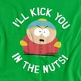 thumbnail image 2 of South Park Kick You in The Nuts Unisex Adult T-Shirt, Kelly Green, Medium, 2 of 6