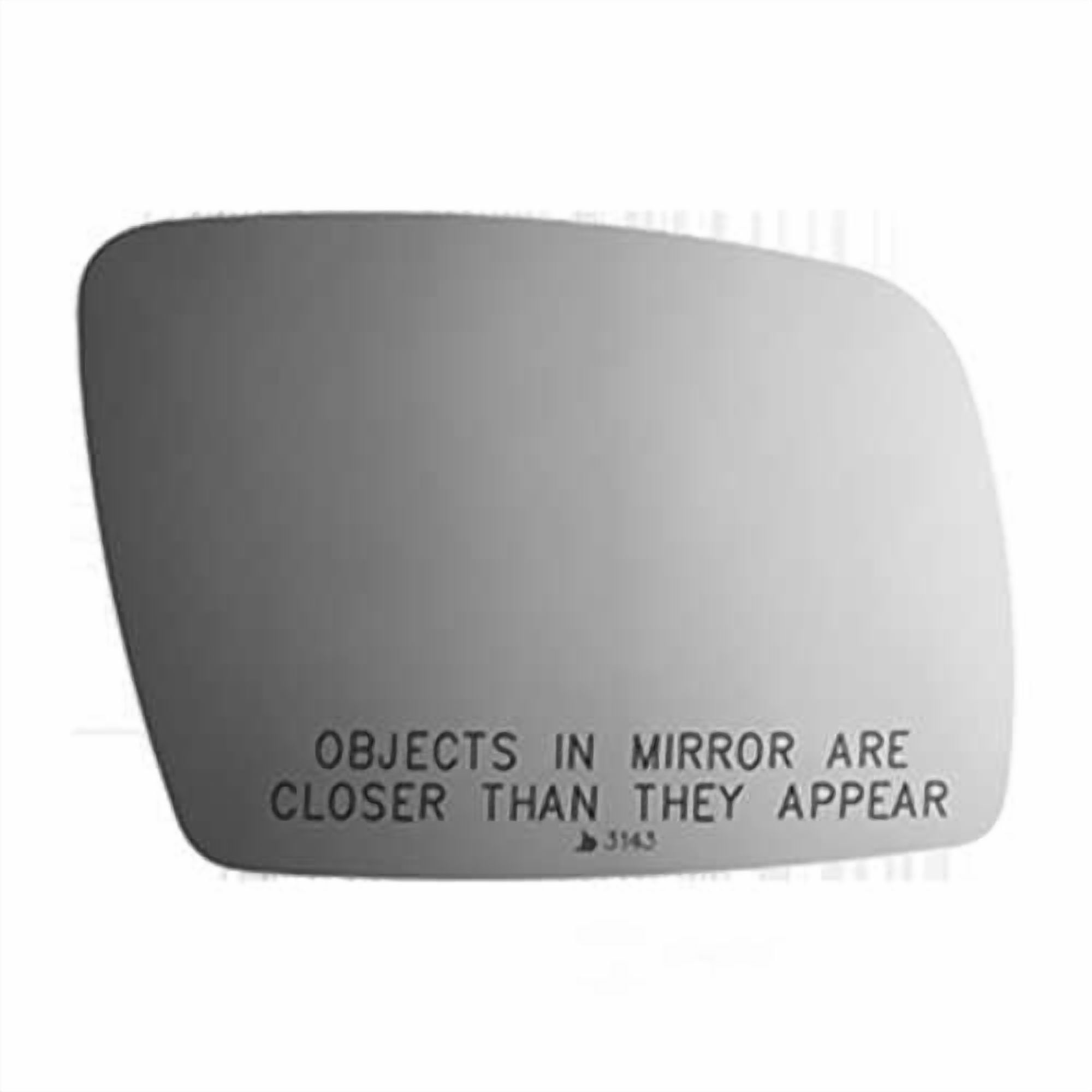 Burco Side View Mirror Replacement Glass - Clear Glass - 3143