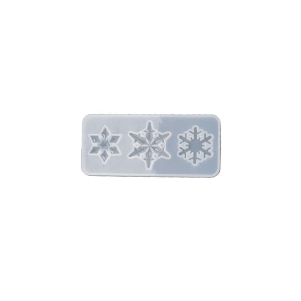 Inteprter Moldes para galletas Molde en relieve Decoración Fondant Fundición Die Aniversario Herramientas y accesorios para hornear PequeñoTres Copo De Nieve Inteprter HA061362-27B