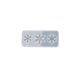 thumbnail image 2 of Advancent Moldes para galletas Molde en relieve Decoración Fondant Fundición Die Aniversario Herramientas y accesorios para hornear PequeñoTres Copo De Nieve Advancent HA061362-27B, 2 of 6