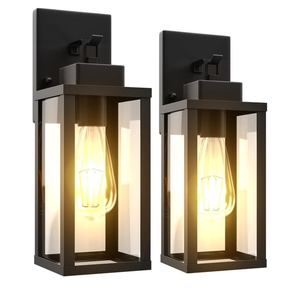 Outdoor Wall Light Fixtures Anti-Rust Porch Lights Outdoor Waterproof Exterior Lighting Fixtures Wall Lantern for Patio Front Doo