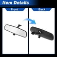 thumbnail image 5 of Unique Bargains 6U5Z-17700-B/6U5Z17700B Interior Rearview Mirror for Ford Escape 2001-2019 for Ford Focus 2004-2018 Inner Rearview Mirror 1 pcs, 5 of 6