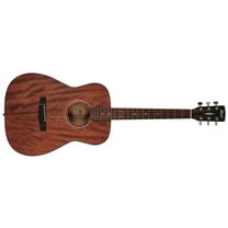 Cort Standard Series AF510 Acoustic Guitar, Concert Body, All Mahogany