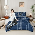 thumbnail image 4 of Homewish Basketball Gamer 2pcs Bedding Comforter Set for Female Men Teens,Ball Game Twin Comforter Sets,Sport Theme Breathable Bedding Set,Ultra Soft Home Decor,Reversible, 4 of 8
