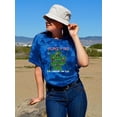 thumbnail image 2 of Slime Time Monster Fun Club Tie Dye Crystal Women -Image by Shutterstock, Female XX-Large, 2 of 4