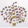 thumbnail image 4 of 12 Uds. Pegatinas murales removibles de mariposa 3d mixtas, pegatinas de pared, calcomanía, 4 of 5