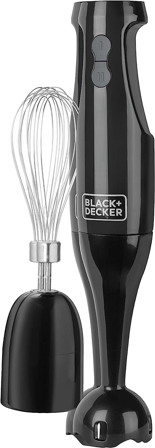 BLACK+DECKER® 2-Speed Immersion Blender, Black, HB2402BC