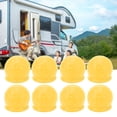thumbnail image 1 of 8Pcs Truck Tow Ball Cover Soft Rugged Trailer Hitch Ball Cover for RV Caravan, 1 of 7