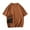 Orange-03, variant on Ultrave Mens Shirts Casual Stylish Trendy Crew Neck Short Sleeve Tee Men's Shirt,Beige,L