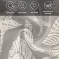 thumbnail image 6 of Grey Starfish Coastal Cloth Napkins, Shell Coral Summer Beach Nautical Ocean Washable and Reusable Dinner Napkins Set of 2, Table Napkin for Kitchen Party Birthday Wedding Hotel Housewarming 20"x20", 6 of 9