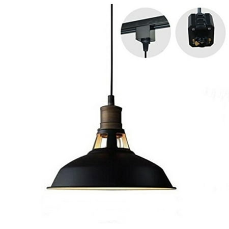 Stglighting 1 Light H Type Wire Track Pendants 4 9 Feet Cord Stglighting 1 Light H Type Wire Track Pendants 4 9 Feet Cord Black Lampshade