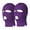 Purple, variant on Top Headwear 3 Hole Ski Face Mask Balaclava, 2 Pack Royal
