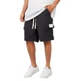 thumbnail image 3 of Men's Athletic Shorts Men's Flat Front Short Running Shorts Work Casual Shorts with Pockets Stretch Waist Athletic Gym Short Activewear Workout Shorts for Men, 3 of 7