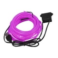 thumbnail image 1 of 5 Metros/16pies Coche Interior USB EL Cable Tira Púrpura Fría Luz Juego, 1 of 1