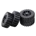 thumbnail image 1 of 4x Universal 118mm RC Rubber Tires for Car Parts, 1 of 7