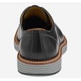 Johnston & Murphy Men's Upton Plain Toe, Color: Black Full Grain: Wide ...