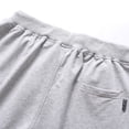 thumbnail image 4 of SWSMCLT Men's Soft Lightweight Sweat Shorts Gym Shorts Drawstring Joggers Short Comfy Cotton Spandex Summer Light Grey XX-Large, 4 of 4