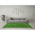 thumbnail image 3 of Ahgly Company Indoor Round Abstract Green Modern Area Rugs, 7' Round, 3 of 4