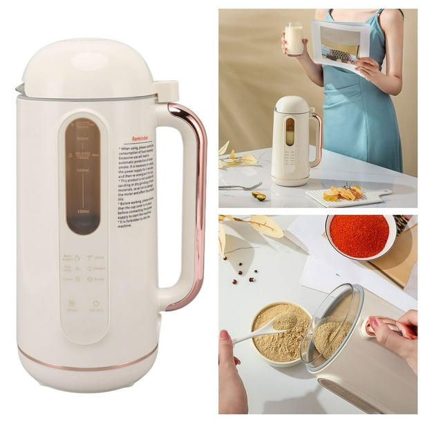Automatic Soy Milk Maker Machine, Soy Milk Maker Creamy White For