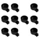 thumbnail image 5 of 10 pinzas para velas de árbol de Navidad de hierro pequeñas de 4,8 x 4 x 3,5 cm para fiestas de cumpleaños Negro, 5 of 9