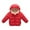 Red, variant on HAiming Toddler Baby Boys Girls Winter Fleece Coats Long Sleeve Zip up Puffer Jackets Lightweight Thick Warm Outerwear