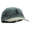thumbnail image 5 of Skateboarding In Black Embroidered Pigment Dyed Wash Caps - Spruce Khaki OSFM, 5 of 5