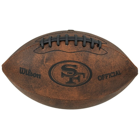 San Francisco 49ers Football - Vintage Throwback - 9 Inches