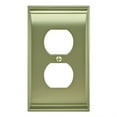 thumbnail image 1 of Candler 1 Receptacle Golden Champagne Wall Plate, 1 of 1