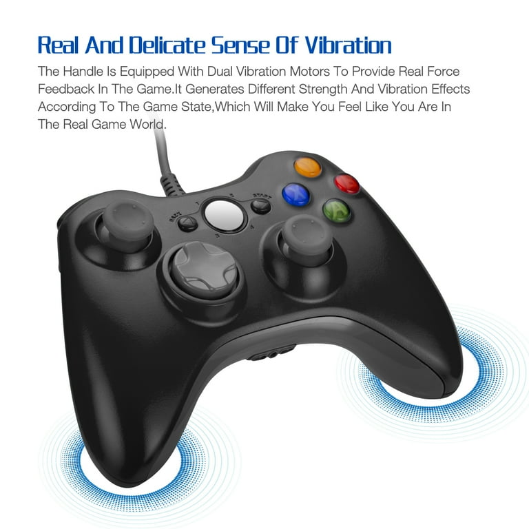 Usb Gamepad Controller For Control Xbox 360 Gamepad Wireless Controller  Joystick Jogos Controle Win7/8/Joypad Gaming1 From Johnlucas, $36.59