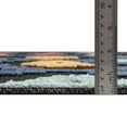 thumbnail image 5 of Unique Loom Belize Outdoor Collection Area Rug - Sarstoon (7' 10" Square Charcoal/Navy Blue), 5 of 7