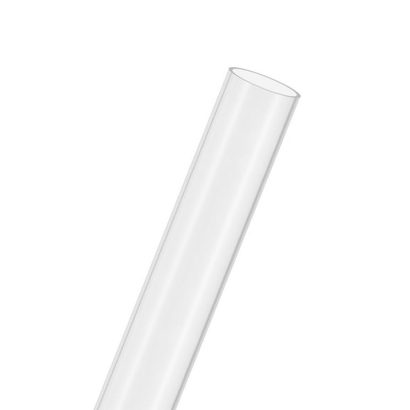 1-Pack Clear Rigid Acrylic Pipe, 34mm[1.34"] ID x 38mm[1.5"] OD Plastic Round Tube for Water Cooling System/Lamps/Fountains/Aquariums [305mm/12IN]