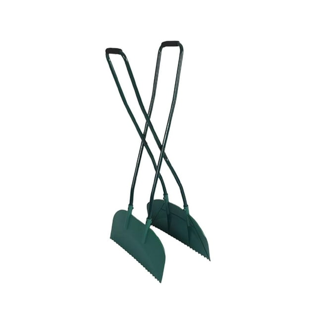 DOLITY Leaf Grabber Leaf Collector Leaf Scoops for Lawn Cleaning Practical with Long Handle Yard Tools Leaf Cleanup Tool Leaf Picker Solid